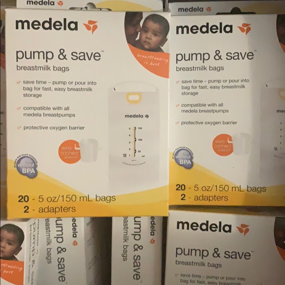 Medela pump & save bags- 10 pack of 20